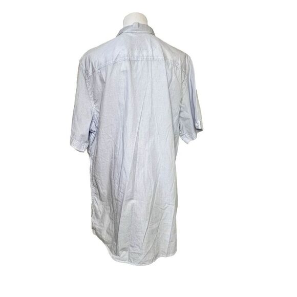 Buffalo David Bitton Saron Western Blue Check Button Up Shirt sz XXL NWT - Picture 2 of 14